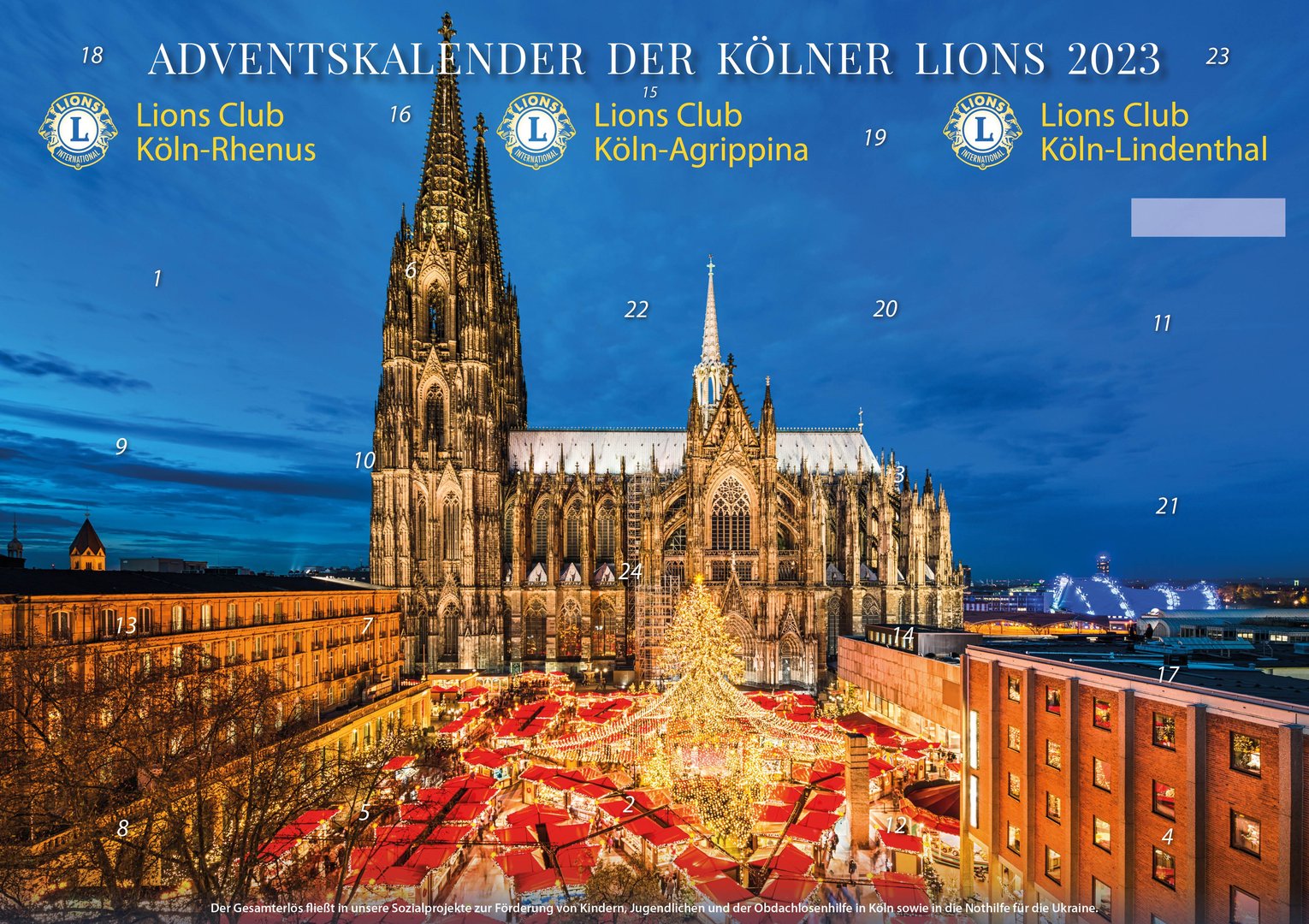 Adventskalender der Kölner Lions 2023