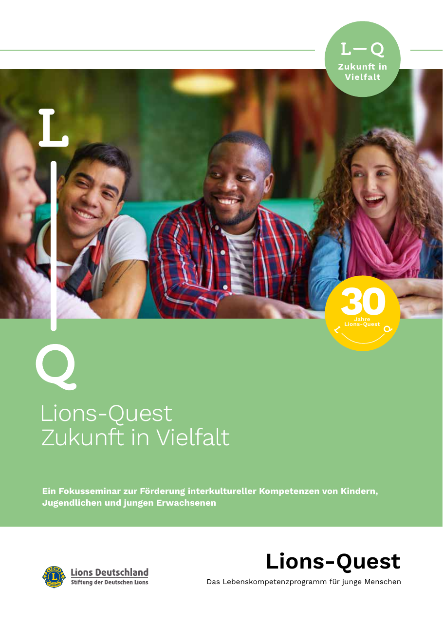 Lions-Quest „Zukunft in Vielfalt“ – Broschüre