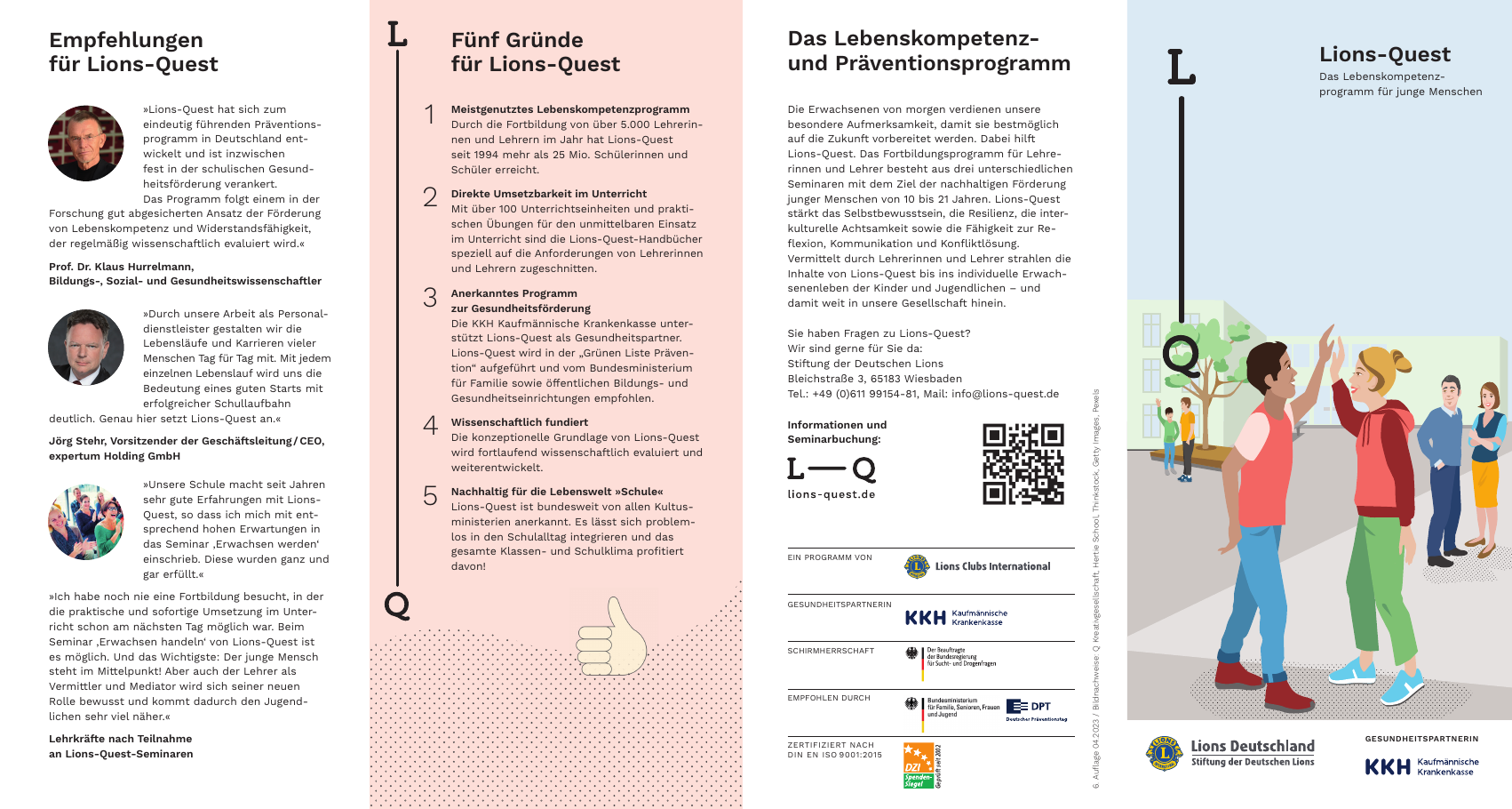 Lions-Quest – Allgemeine Informationen